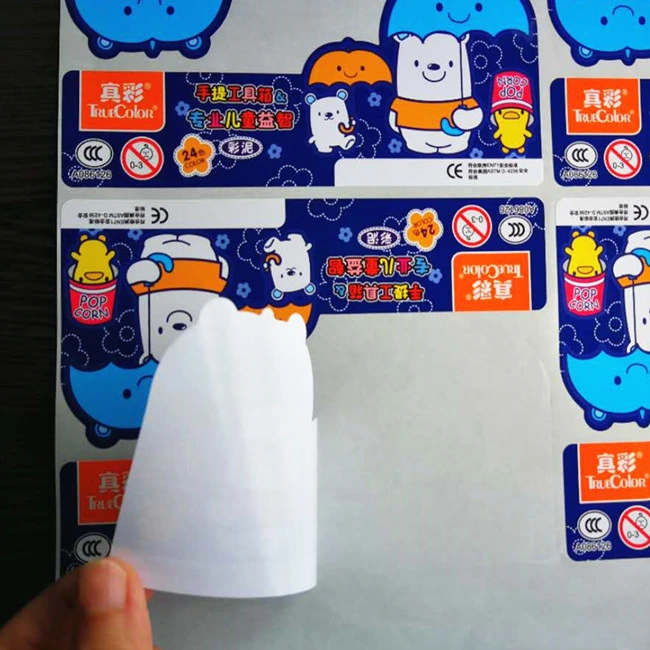 Colorful Pet Heat Transfer Label for Stationery