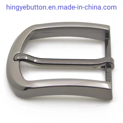 Boucle métallique en alliage de zinc pour accessoires de ceinture